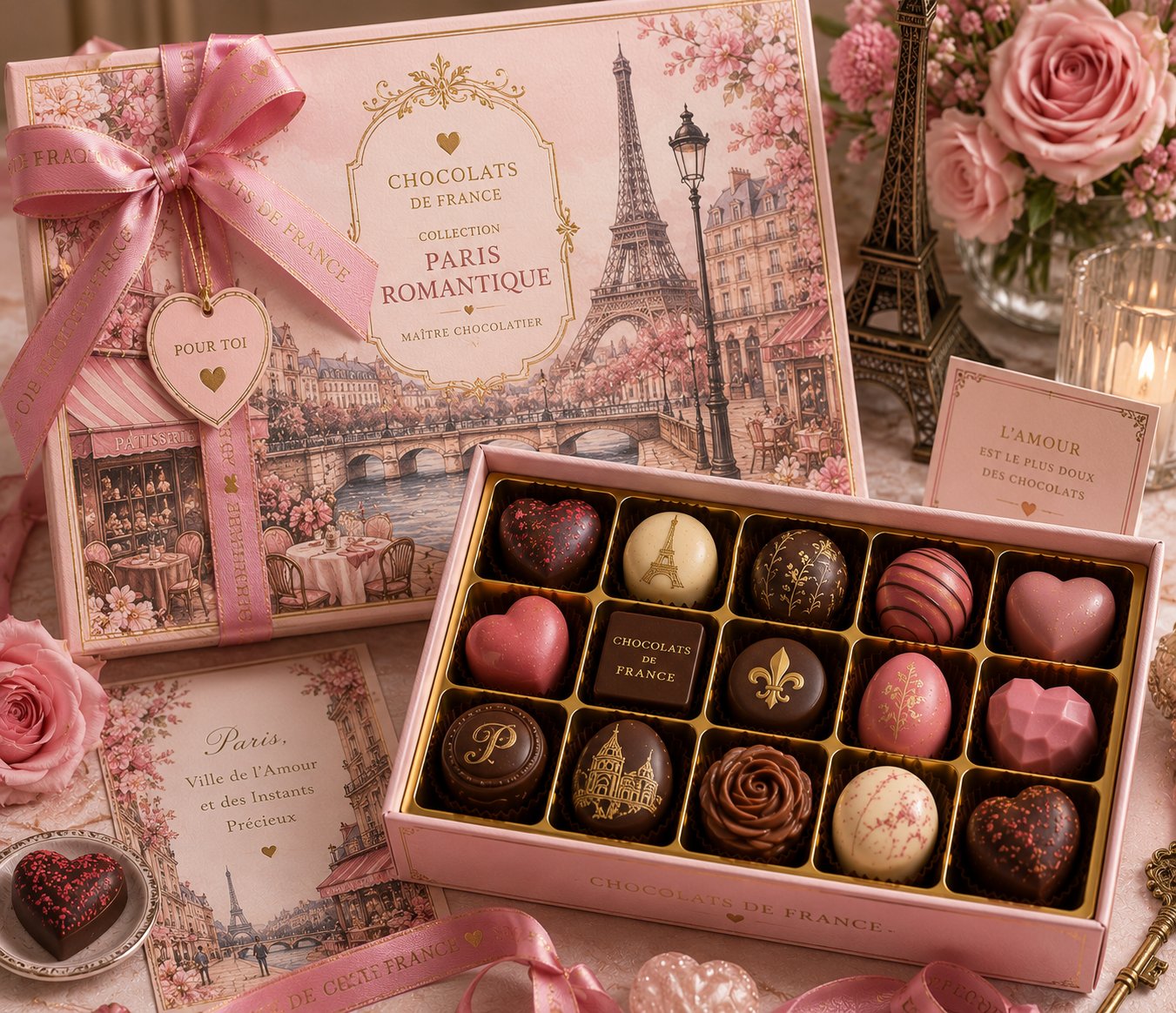 Collection Paris Romantique — Pink